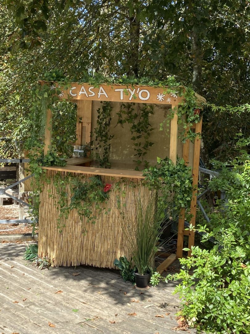 Cabane de décoration